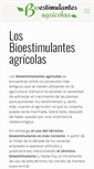 Mobile Screenshot of bioestimulantesagricolas.net